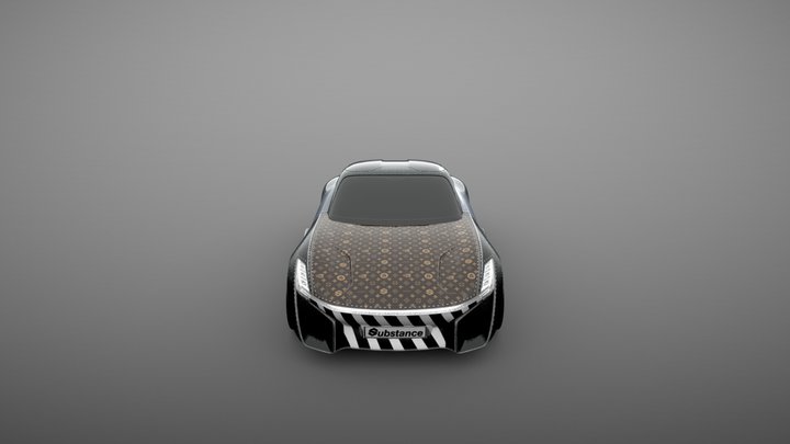 "HIGH FASHION" - X-TAON Car Contest Submission 3D Model