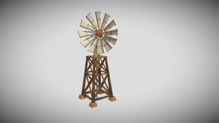 Windmill 3D Model