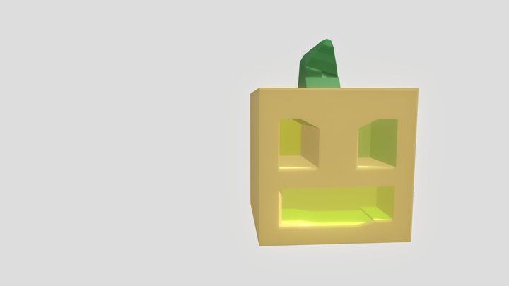 free Minecraft Pumpkin 3D Model