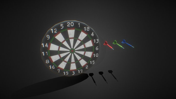 Stylized Dart – Modello 3D gratuito STL