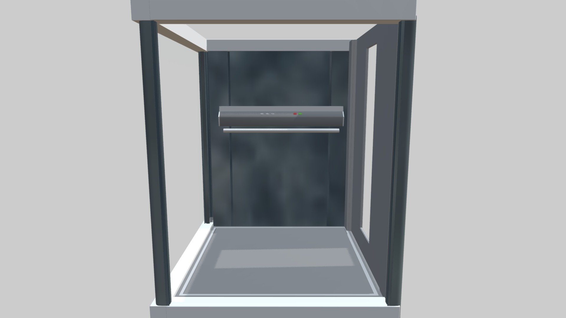 DomoFlex Finishing Panel (RITA - Marine Blue) - 3D model by ...