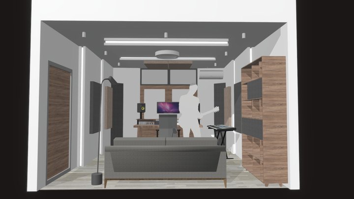 Home Studio 3D Model