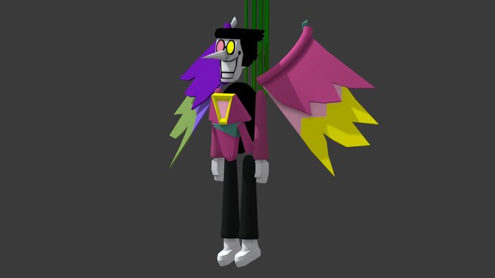 Spamton NEO - Deltarune Chapter 2 3D Model