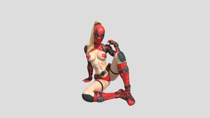 Masked Warrior 3D Model