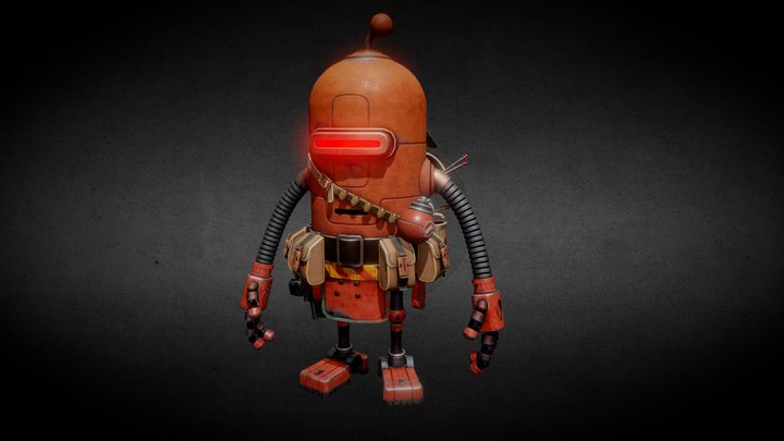 Rusty 3D Model