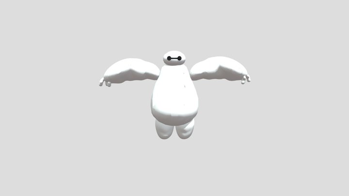 Baymax Avatar - Combined 3D Model