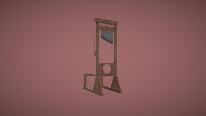 Guillotine 3D - Sibylle Denis 3D Model