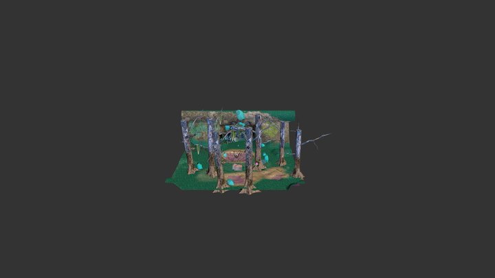 Fantasy Setting 3D Model