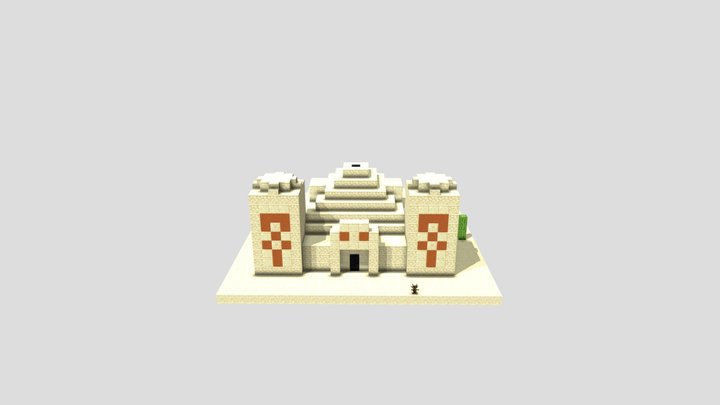 Desert temp 3D Model