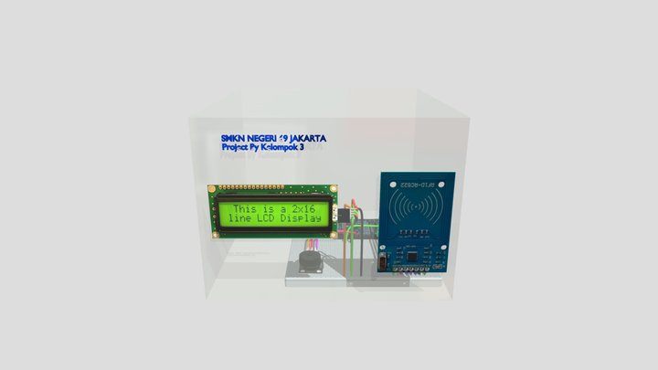 PROJECT LCD 3D Model