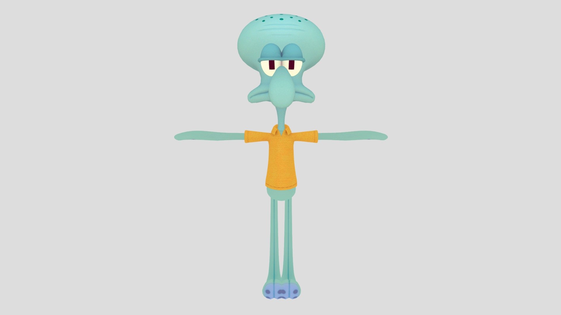 NASB 2 - Squidward - Download Free 3D model by SMF Features Developed ...