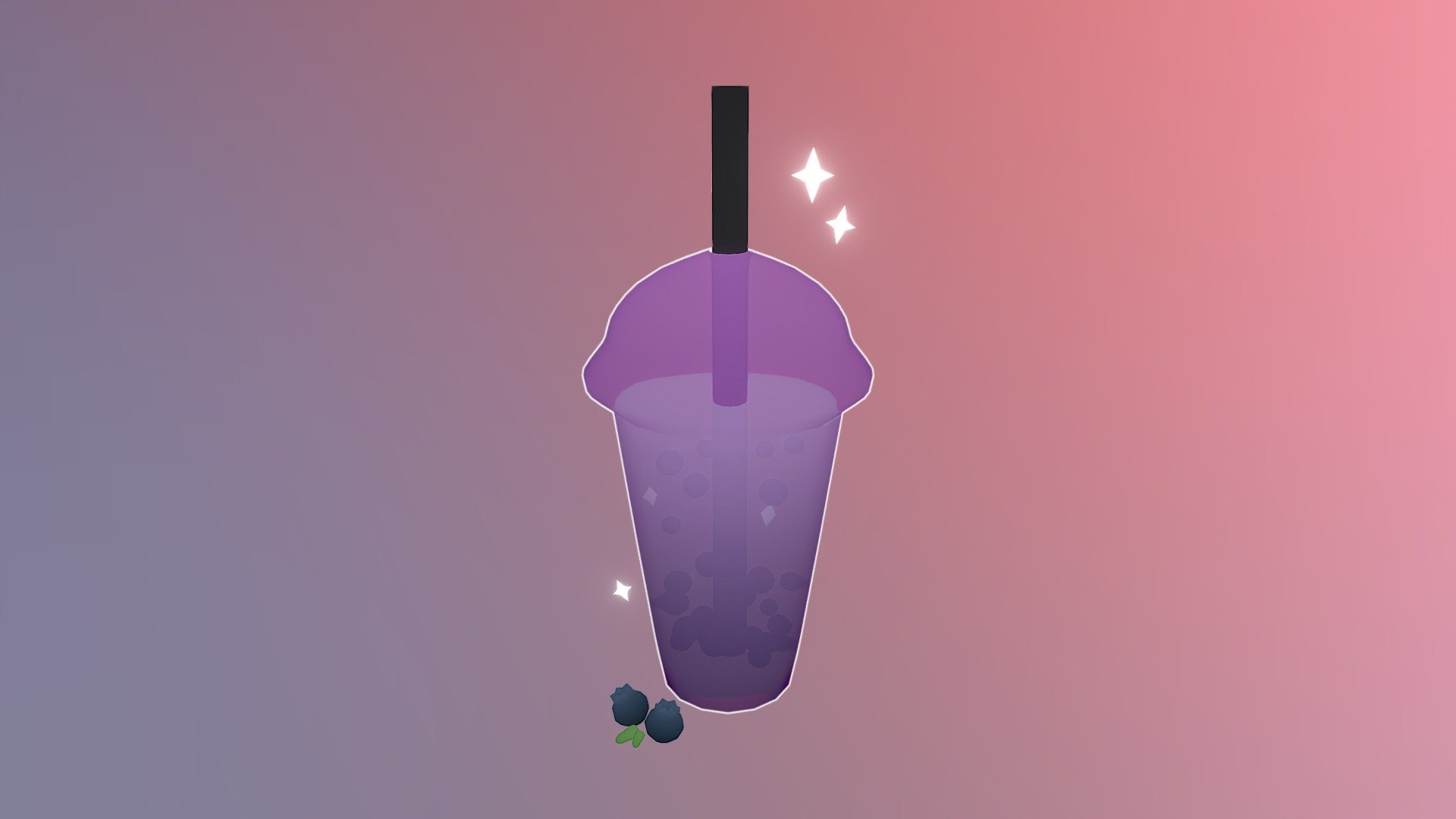 ✧ Sparkle Bubble Tea