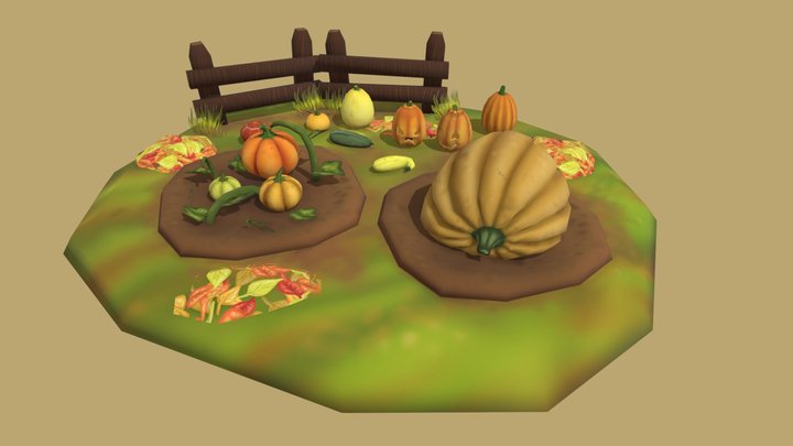 Farm life - pumpkin patch