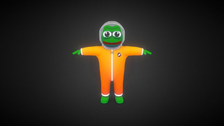 Pepe astro 3D Model