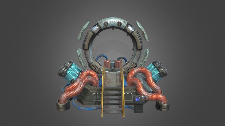 Time Portal 3D Model