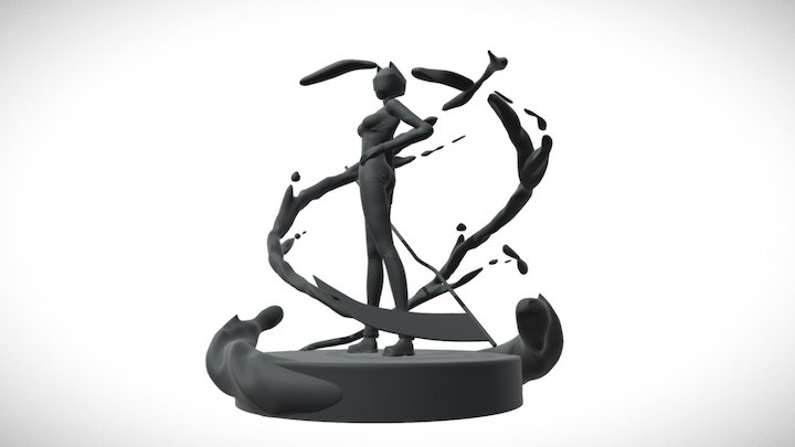Durarara - Celty Sturluson 3D Model