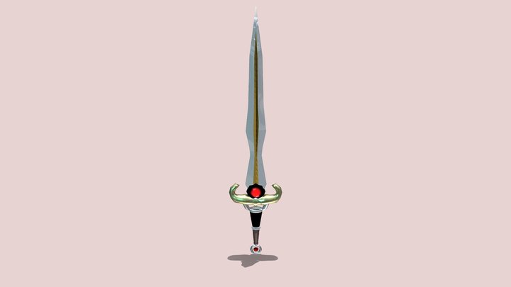 StylisedSword2 3D Model