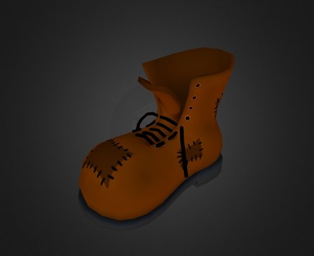 Speed Boot 3D Model