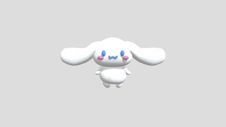 OBJ file Sanrio - Cinnamoroll 👨‍🎨・3D printable design to download・Cults