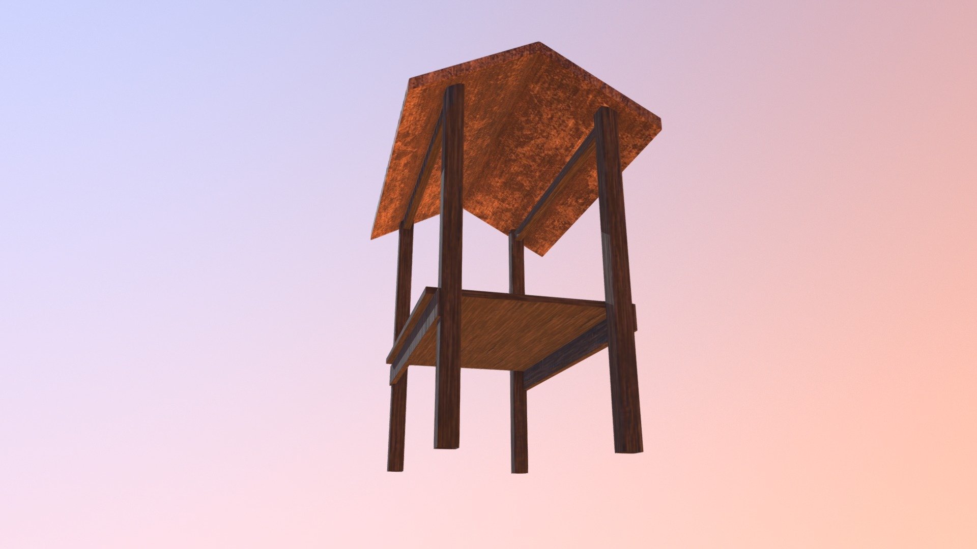 Nothing! than a simple hut