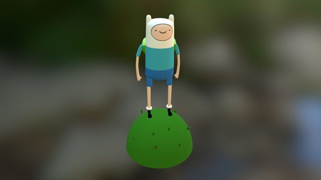 Finn 3D Model