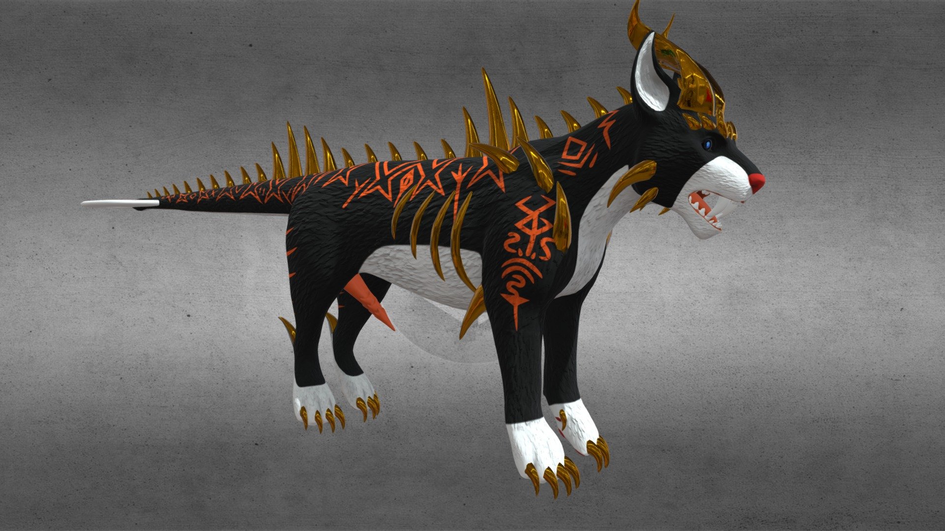 Fufila - 3D model by FridaFlame [0a376d2] - Sketchfab