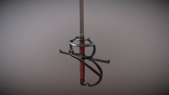 Bird Sword 3D Model