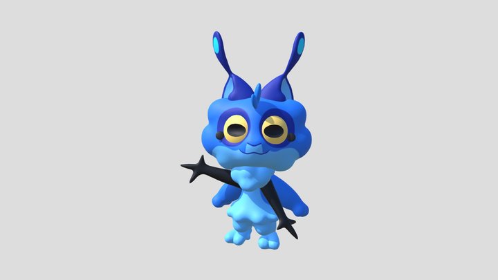Hellopose 3D Model