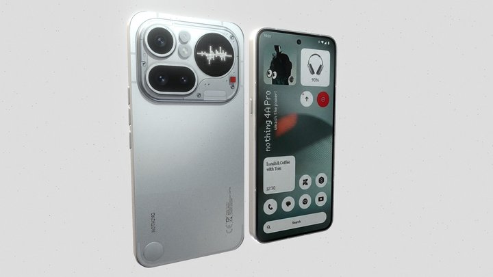 Nothing Phone 4A Pro - 3D Model 3D Model