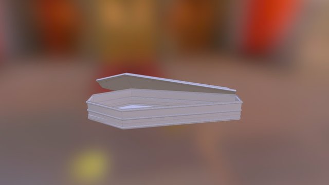 Easy Model 2: Coffin 3D Model