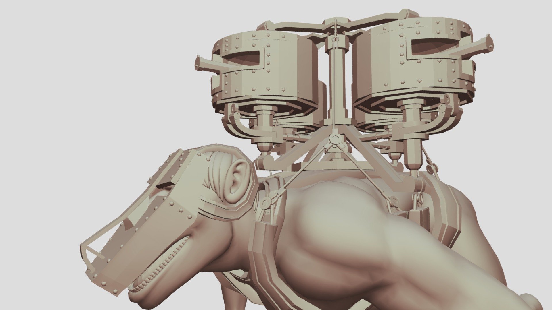 Cart Titan unsubdivided film model - 3D model by Beeean [0a3a4d6 ...