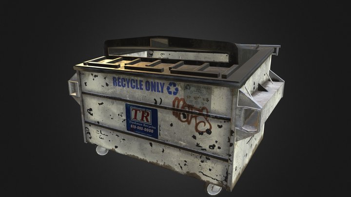 Dumpster 3D Model