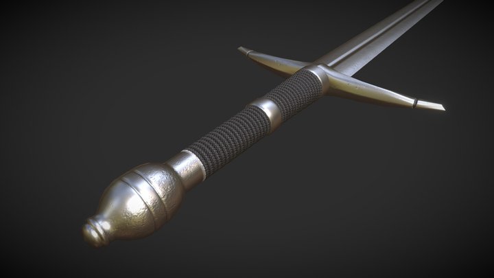 Kappos Scott Strider Sword 3D Model