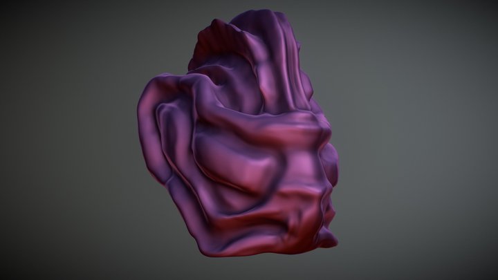 Alien Head 3D Model