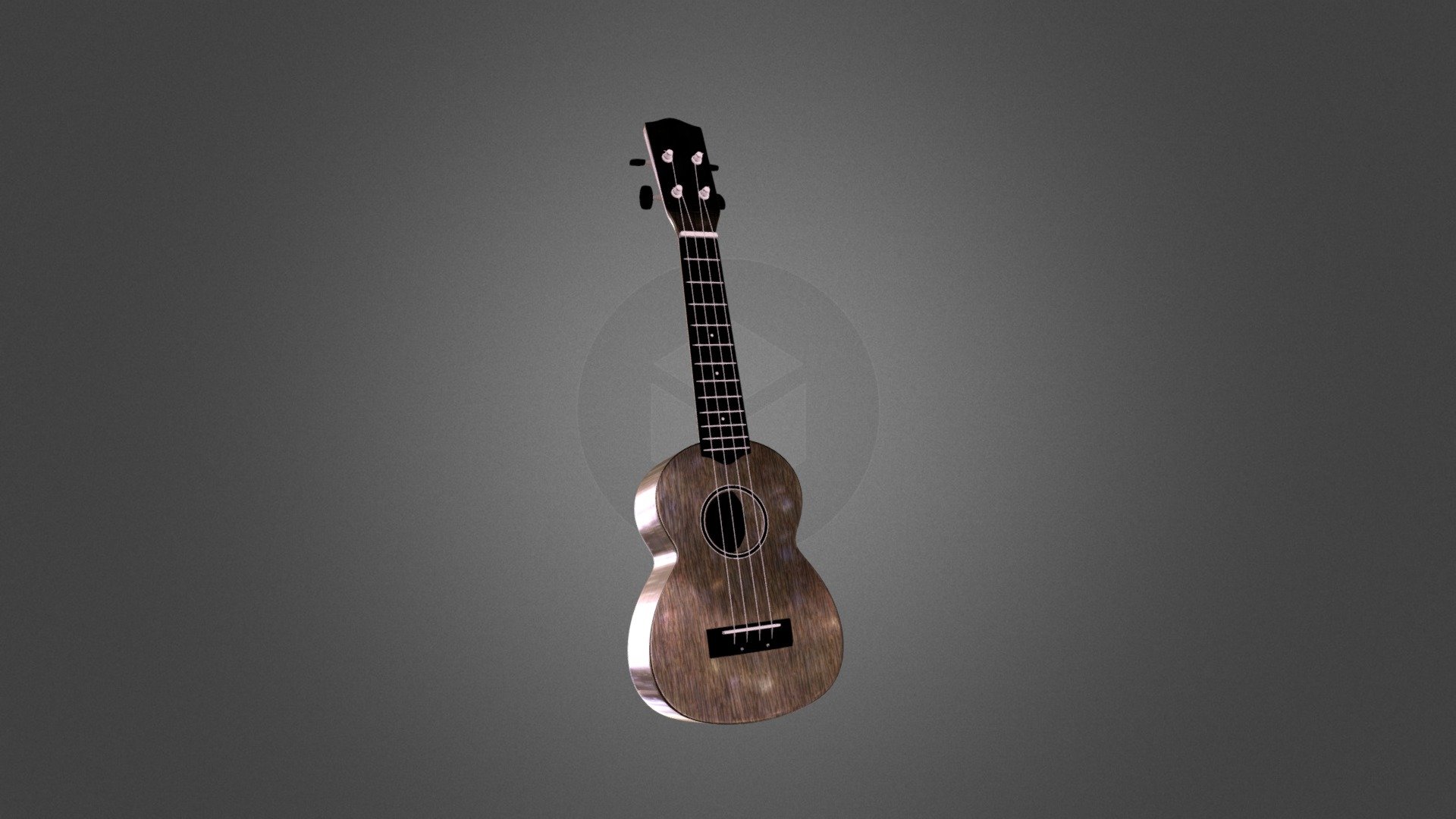 Ukulele Hawaii Download Free 3D model by Ukelele Waves (joan.bolet