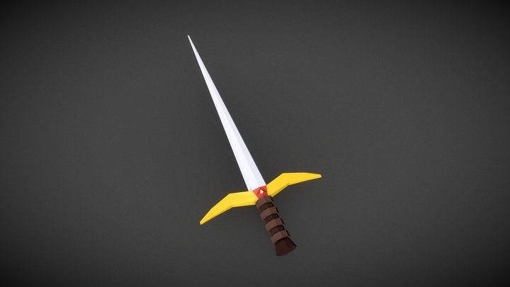 Assassins Sword 3D Model