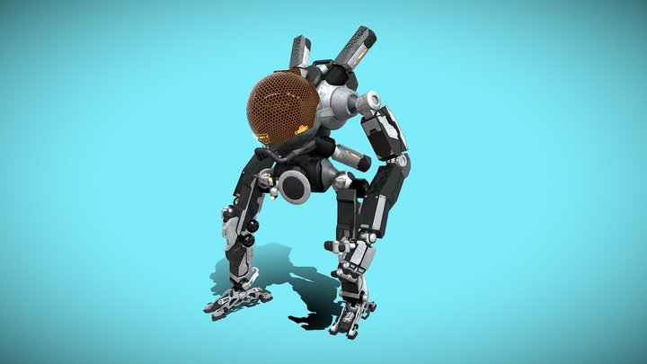 Titan Robot 3D Model