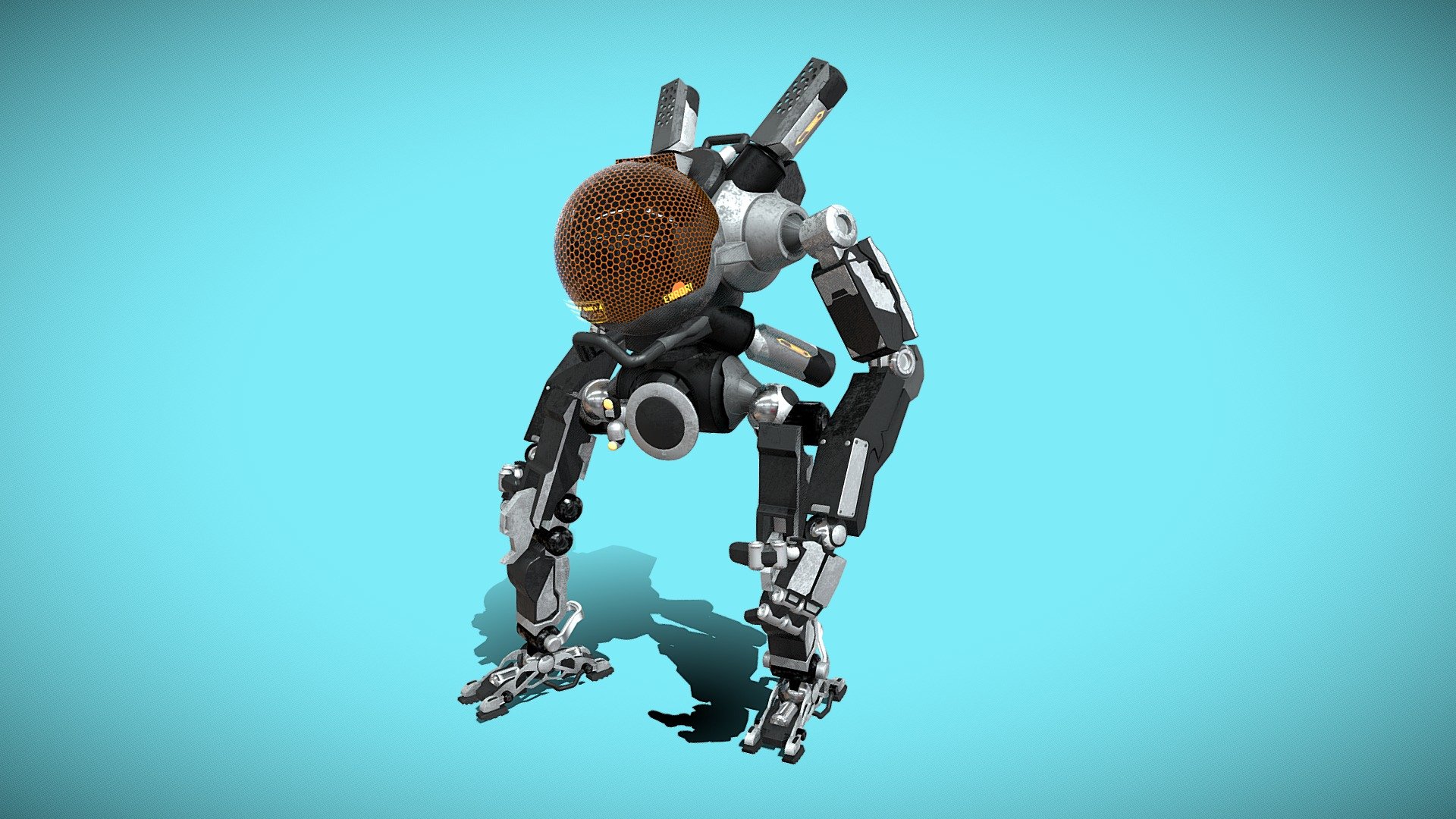 Titanfall 2 Northstar inspired titan - 3D Printable Model on