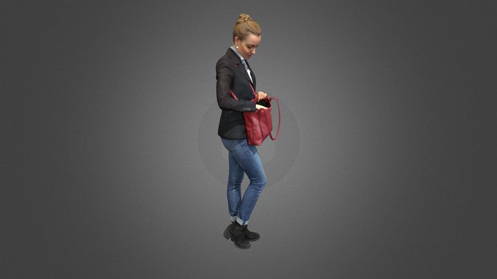 Alice AT Work 3D Model