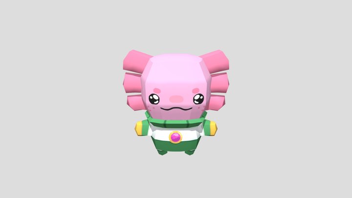 Pop Bubblotl 3D Model