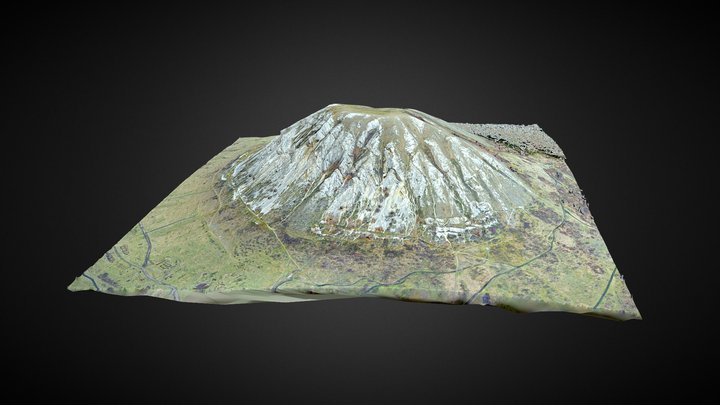 Toratau mountain, гора Торатау 3D Model