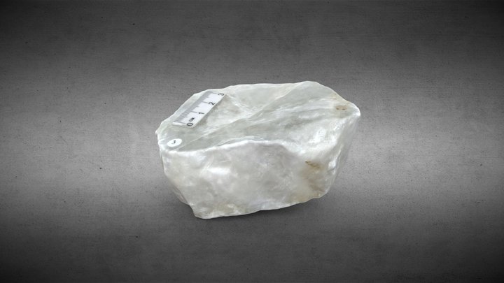 Milky Quartz 3D Model
