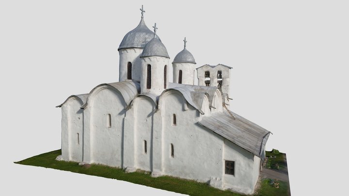 St. John the Baptist Cathedral, Pskov, Russia – Modello 3D gratuito STL
