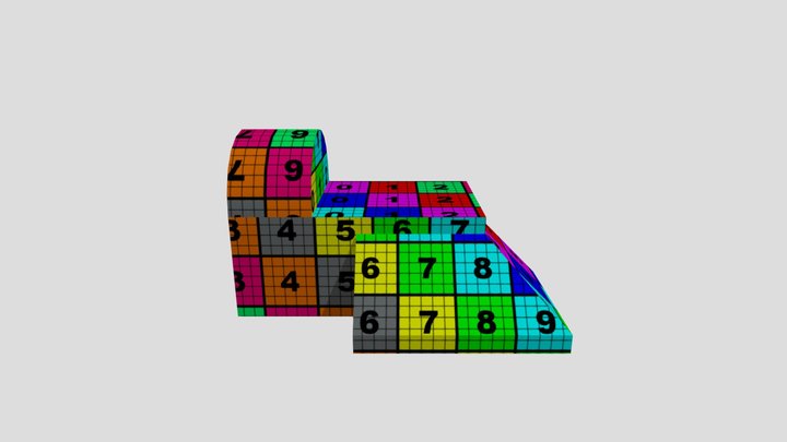 UV Building 3D Model