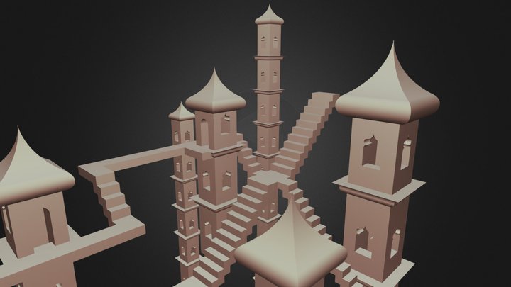 La Ciudad de las Arenas 3D Model