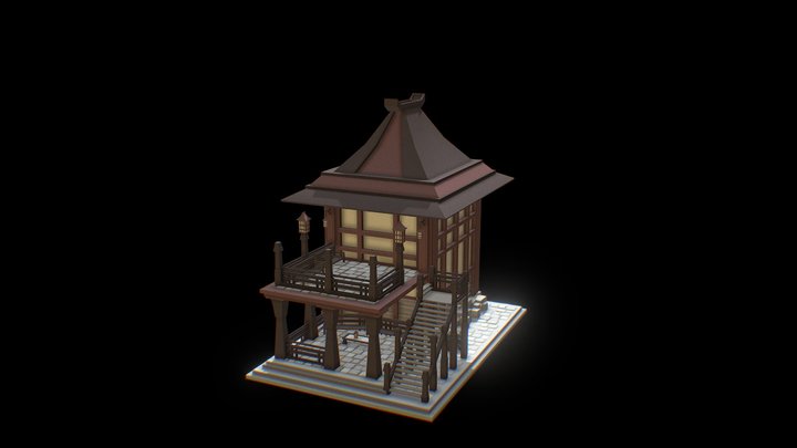 Traditional-architecture 3D models - Sketchfab