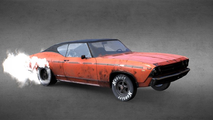 1969 Chevrolet Chevelle 3D Model