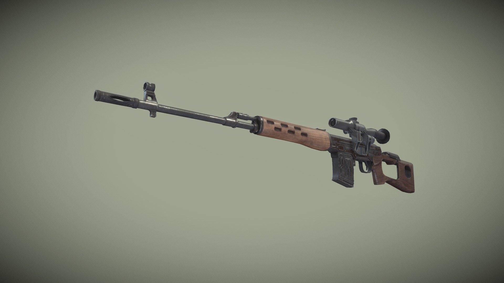 SDV Sniper - Buy Royalty Free 3D model by 陳勇強 (@ChenYongCiang) [0a45638 ...