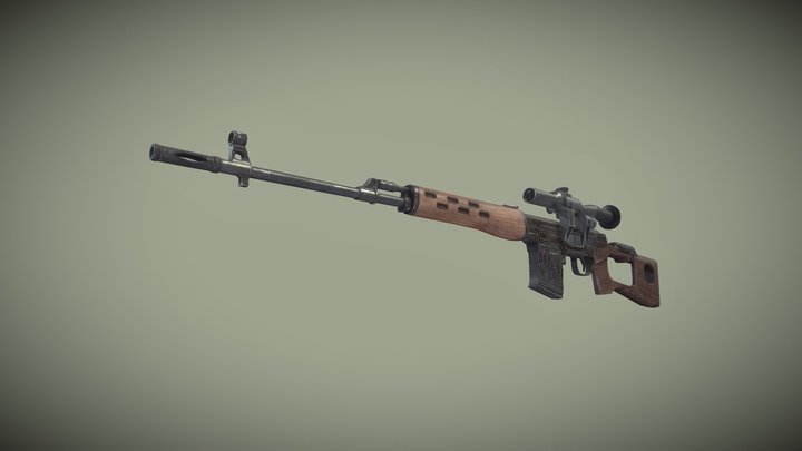 SDV Sniper 3D Model