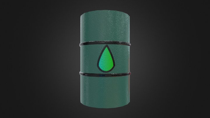 Givanium Barrel - Garten of Banban – Kostenloses 3D-Modell STL